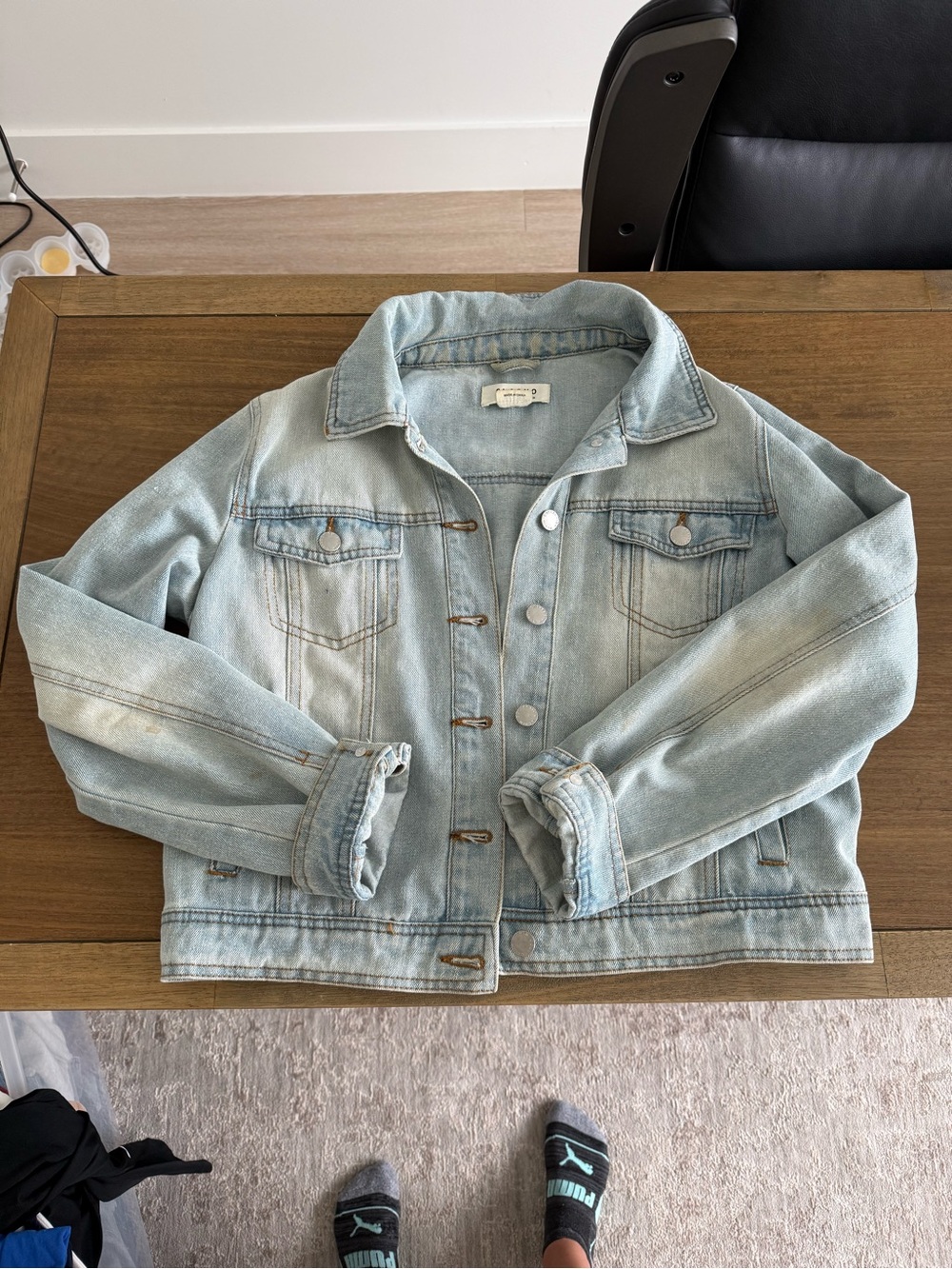 Ci Sono Light Blue Denim Jean Jacket